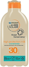 Солнцезащитное молочко - Garnier Ambre Solaire Ocean Protect Milk SPF30 — фото N1