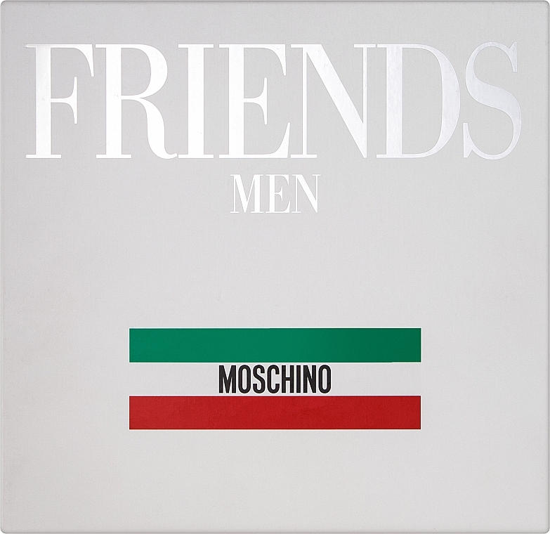 Moschino Friends Men - Набор (edt 75 + sh/g 100) — фото N1