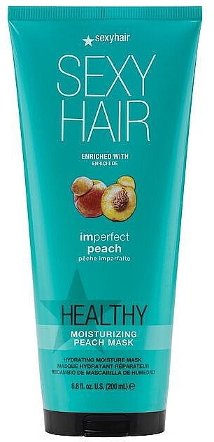 Зволожувальна маска для волосся з персиком - SexyHair HealthySexyHair Moisturizing Peach Mask — фото N1