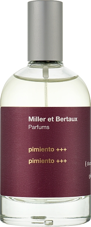 Miller et Bertaux Pimiento +++ - Парфумована вода — фото N1