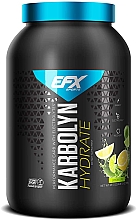 Харчова добавка "Карболін" з лимоном та лаймом, у порошку - EFX Sports KarboLyn Hydrate Lemon Lime — фото N1