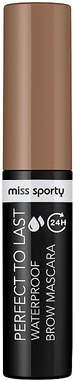 Туш для брів - Miss Sporty Perfect To Last Waterproof Brow Mascara — фото N1