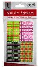 Наклейка для дизайна ногтей - Kodi Professional Nail Art Stickers BP037 — фото N1