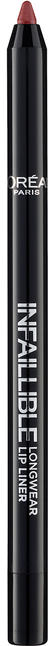 Стойкий контурный карандаш для губ - L'Oreal Paris Infallible Lip Liner — фото 701 - Liner Weiche Texture