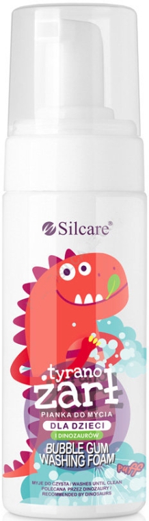 Детская крем-пенка для купания - Silcare Bubble Gum Washing Foam for Kids