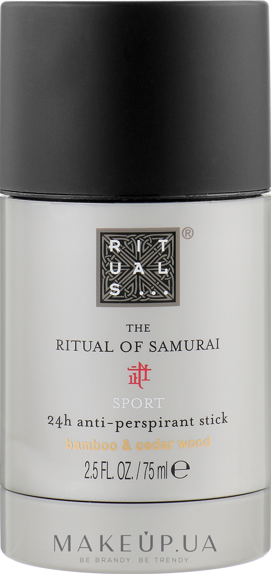Rituals, Ritual of Samurai SPORT antiDeodorant, Deo Stick, 75 ml