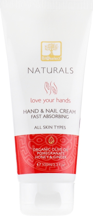 Крем для рук і нігтів з екстрактом граната - BIOselect Naturals Hand and Nail Cream — фото N3