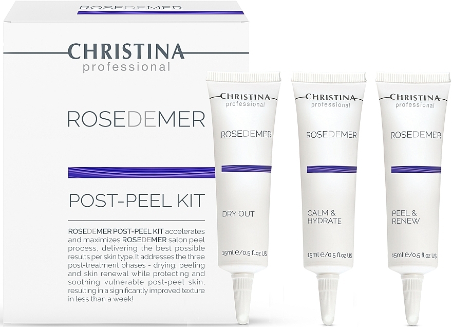 УЦІНКА Набір - Christina Rose De Mer Post Peeling Kit (ser/15ml + ser/15ml + cr/mask/15ml) * — фото N2