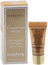 Нічний крем-сиворотка для шкіри навколо очей - Sisley Supremya Yeux At Night The Supreme Anti-Aging Eye Serum (міні) — фото N1