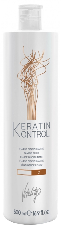 Флюид для нормальных и поврежденных волос №2 - Vitality's Keratin Kontrol Taming Fluid — фото N1