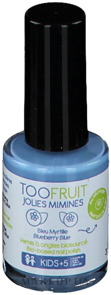 Лак для нігтів - Toofruit Jolies Mimines — фото Blueberry Blue