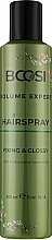 Лак для волосся без газу - Kleral System Bcosi Volume Expert Hairspray Fixing & Glossy — фото N1