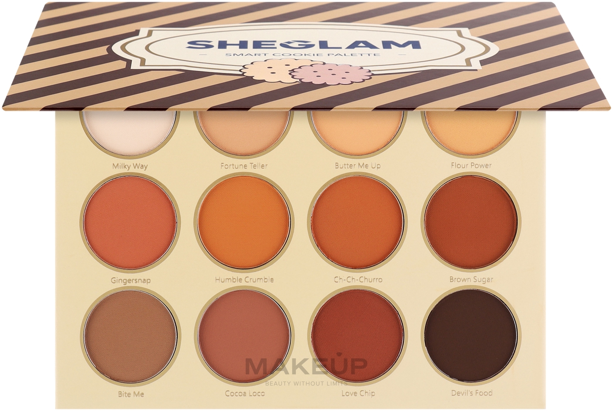 Sheglam Smart Cookie Eyeshadow Palette - Sheglam Smart Cookie Eyeshadow Palette — фото 13.2g
