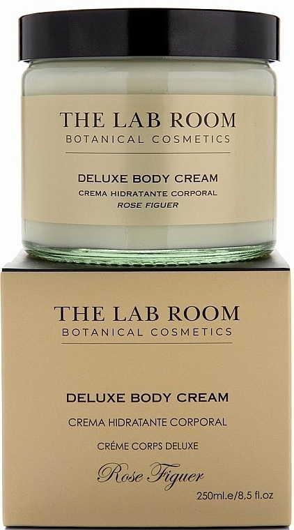 Крем для тіла - The Lab Room Deluxe Body Cream Rose Figuer — фото N2