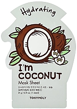 Парфумерія, косметика Листова маска для обличчя - Tony Moly I'm Coconut Mask Sheet