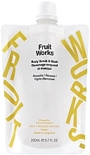 Скраб и маска для тела - Fruit Works Body Scrub & Mask — фото N1