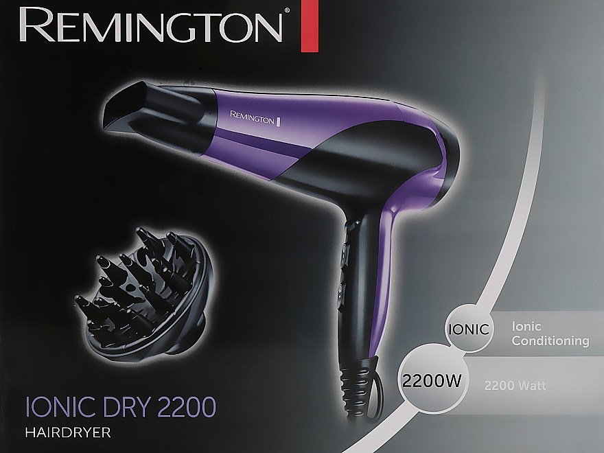 Фен для волос - Remington D3190 Ionic Dry — фото N4