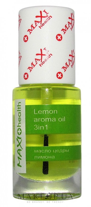 Масло цедры лимона - Maxi Color Maxi Health №3 — фото 10ml