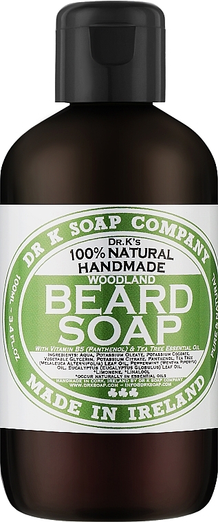 Шампунь для бороди "Ліс" - Dr K Soap Company Beard Soap Woodland — фото N1
