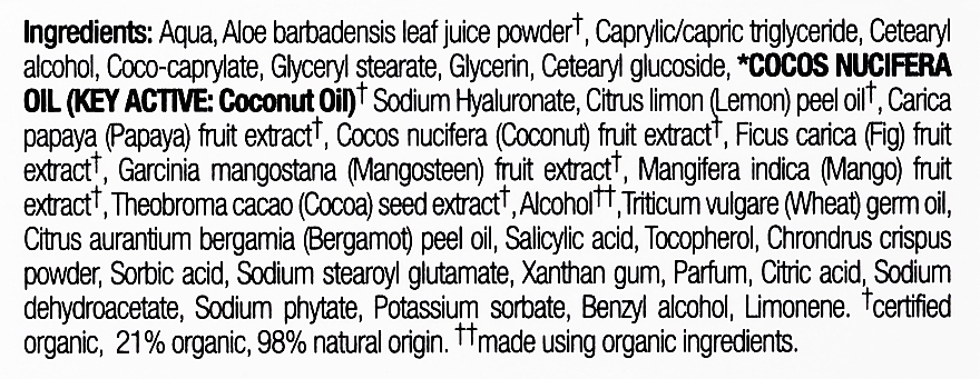 Денний крем для обличчя "Кокосова олія" - Dr. Organic Bioactive Skincare Virgin Coconut Oil Day Cream — фото N3