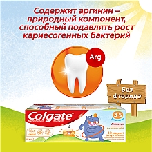 Детская зубная паста "Апельсин" без фторида, 3-5 лет - Colgate — фото N5