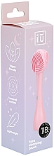 Щетка для умывания и массажа лица, розовая - Ilu Face Cleansing Brush — фото N3