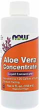 Пищевая добавка "Алоэ вера концентрат" - Now Foods Aloe Vera Concentrate — фото N1