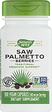 Парфумерія, косметика Харчова добавка "Ягоди пальми сереноа" - Nature’s Way Saw Palmetto Berries