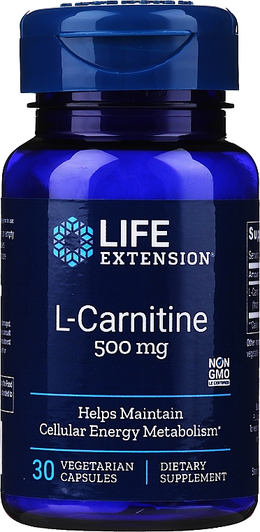 Харчова добавка "Карнітин" - Life Extension L-Carnitine — фото N1