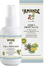 Парфумерія, косметика Ароматична вода - L'Amande Scented Water With Organic Tuscany Cypress Essential Oil