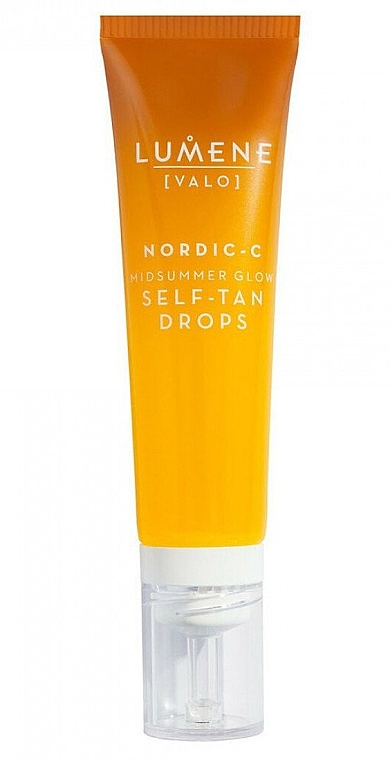 Концентрат для автозасмаги - Lumene Valo Nordic-C Self Tan Drops — фото N1