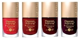 Парфумерія, косметика Лак для нігтів - L'Oreal Paris Resist & Shine Titanium Nail Polish