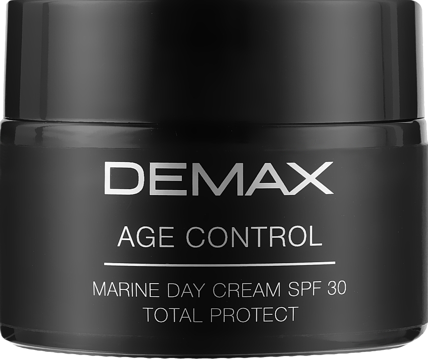 Дневной защитный крем с морскими водорослями - Demax Age Control Marine Day Cream Total Protect SPF 30 — фото N1