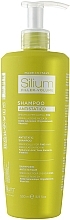 Шампунь-філер для об'єму і ущільнення тонкого волосся з антистатичним ефектом з гіалуроновою кислотою - Silium Antistatic Shampoo — фото N3