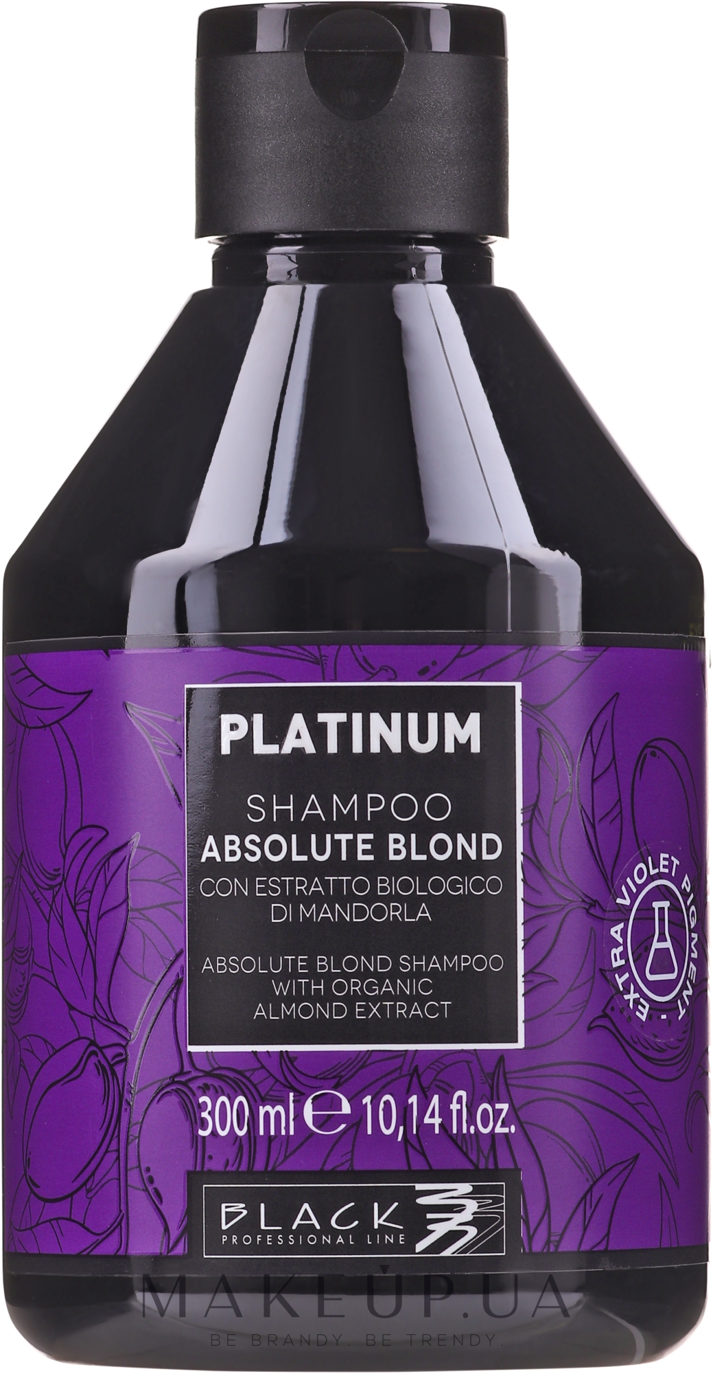 Шампунь для осветленных волос - Black Professional Line Platinum Absolute Blond Shampoo  — фото 300ml