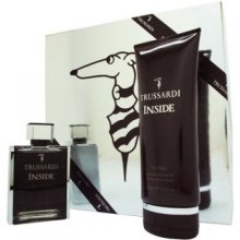 Духи, Парфюмерия, косметика Trussardi Inside for Man - Набор (edt 100 + sh/g 200)