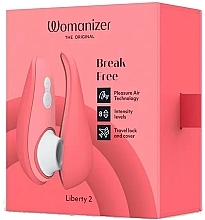 Кліторальний стимулятор - Womanizer Liberty 2 Break Free Vibrant Rose — фото N2