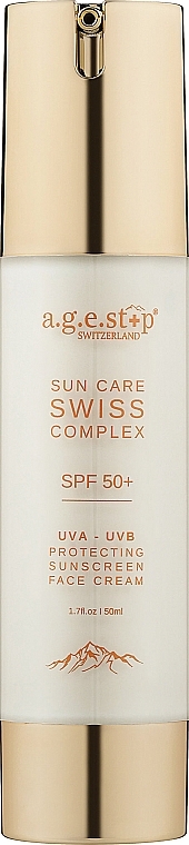 Солнцезащитный крем для лица - A.G.E. Swiss Royal Perfect Day Cream SPF50+ — фото N1