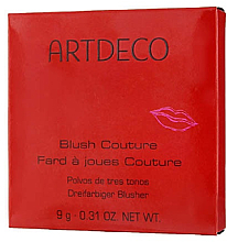 Рум'яна компактні - Artdeco Blush Couture Iconic Red — фото N3