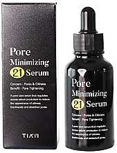 Сироватка для звуження пор на обличчі - Tiam Pore Minimizing 21 Serum — фото N1