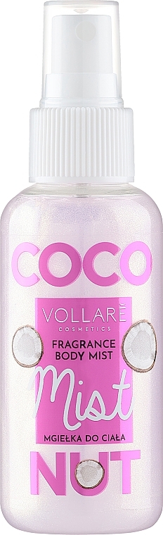 Мист для тела "Кокос" - Vollare Body Mist Coconut — фото N1