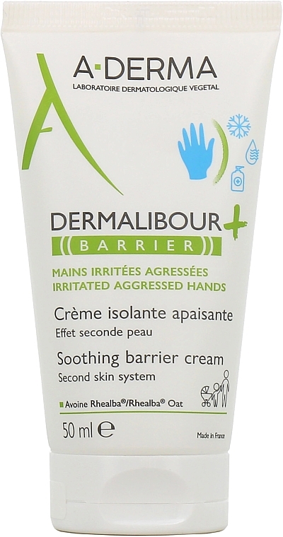 Успокаивающий крем - A-Derma Dermalibour+ Soothing Barrier Cream  — фото N1