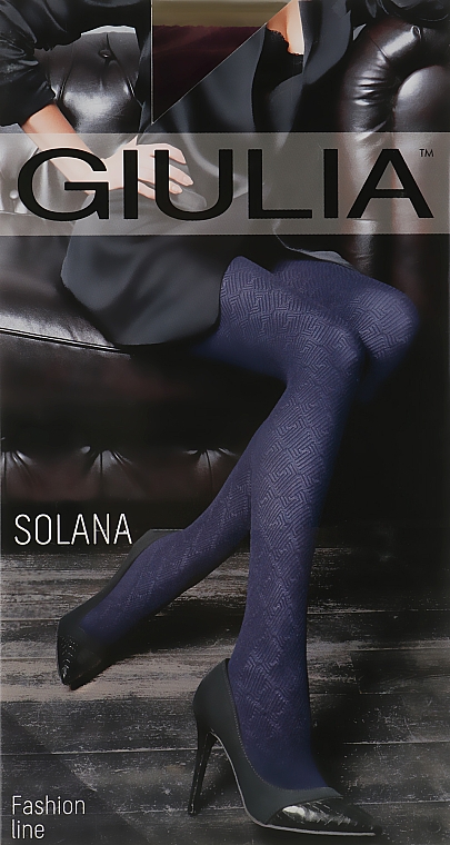Колготки "Solana Model 8" 80 Den, port wine - Giulia — фото N1