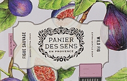 Экстра-нежное мыло масло ши "Инжир" - Panier Des Sens Extra Gentle Natural Soap with Shea Butter Wild Fig — фото N2
