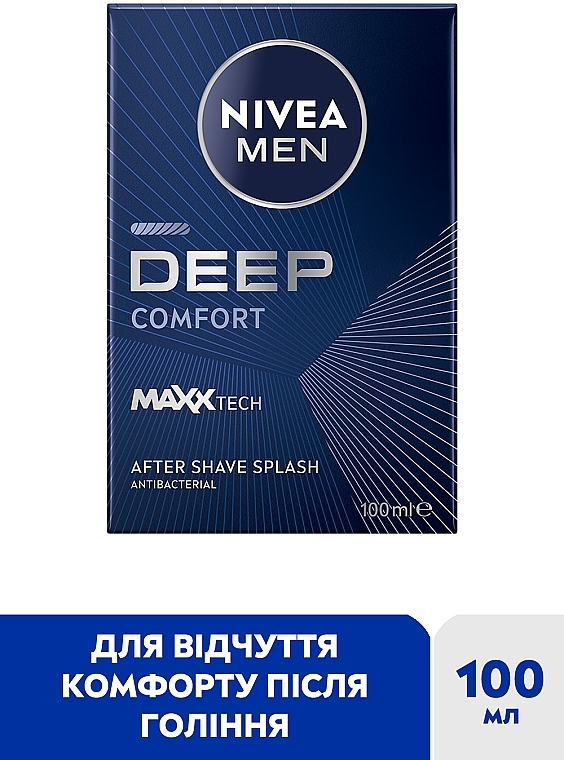 Лосьон после бритья - NIVEA MEN DEEP COMFORT After Shave Lotion — фото N2