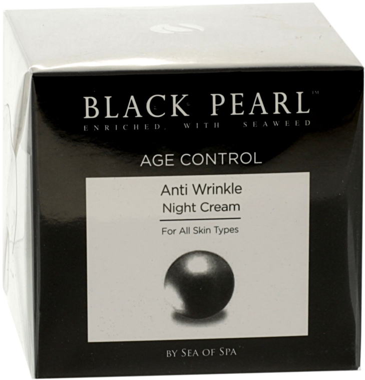 Нічний крем для обличчя проти зморшок - Sea Of Spa Black Pearl Age Control Anti-Wrinkle Night Cream For All Types Of Skin — фото N3