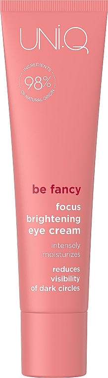 Крем для повік - UNI.Q be Fancy Focus Brightening Eye Cream — фото N1