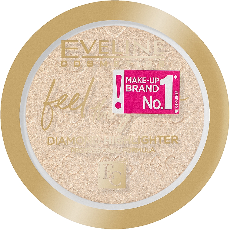 Хайлайтер для обличчя - Eveline Cosmetics Feel The Glow Diamond Highlighter — фото N2
