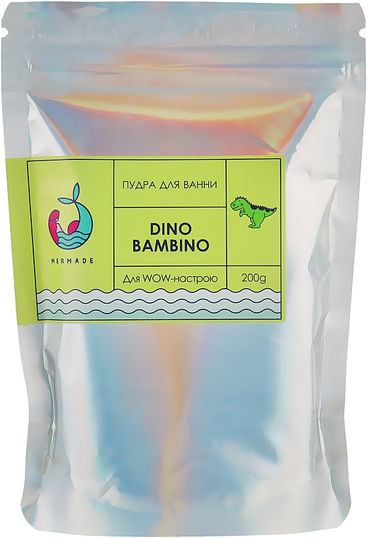 Пудра для ванни - Mermade Dino Bambino — фото N1
