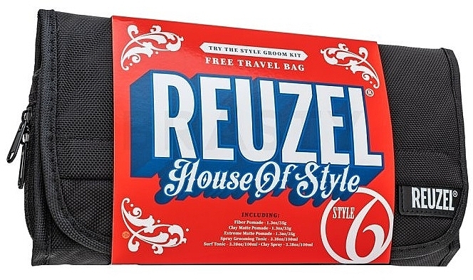 Набор, 7 продуктов - Reuzel House Of Style Groom Kit — фото N3